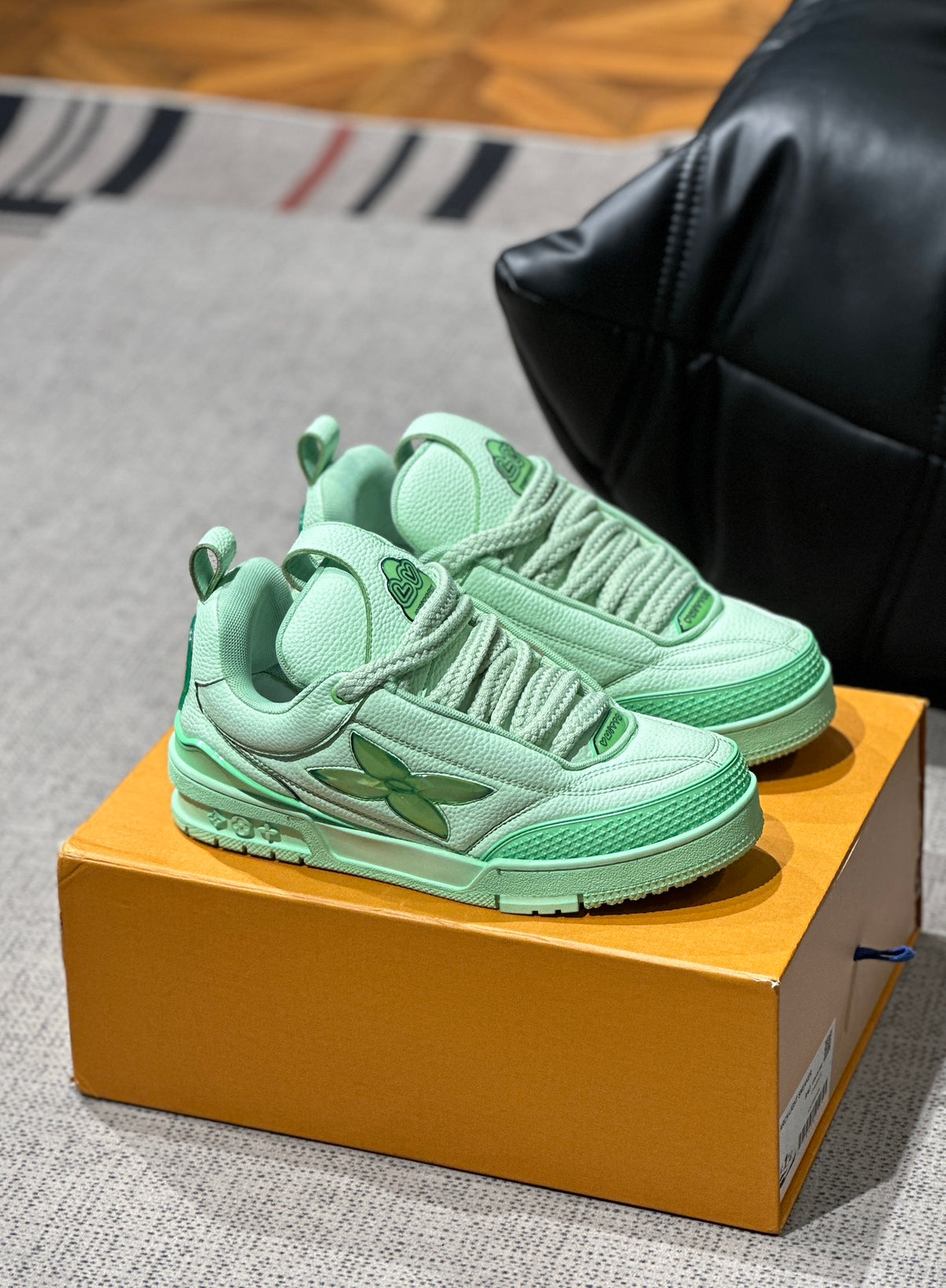 Louis Vuitton LV Skate Deschis Verde - prezentare produs