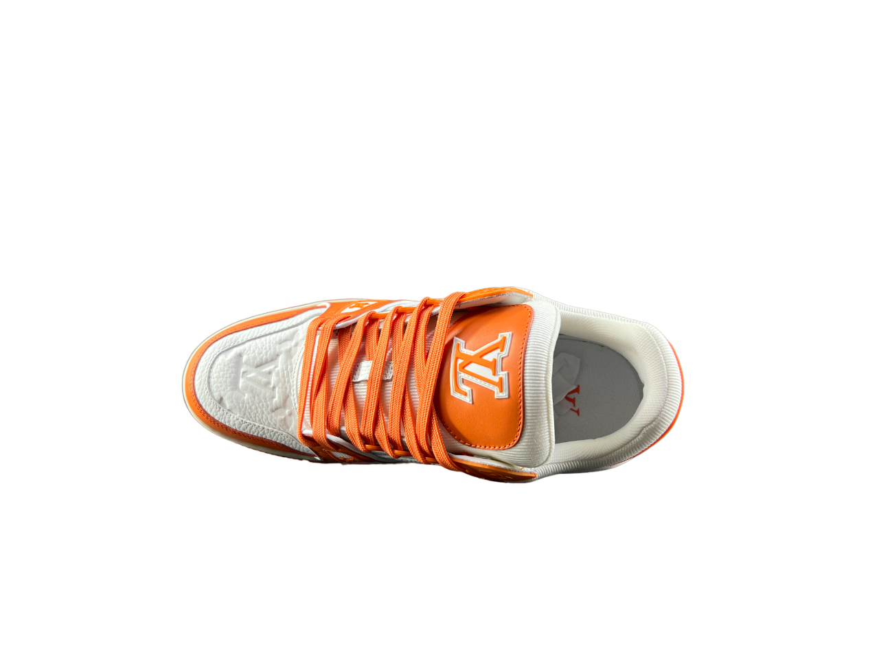 Louis Vuitton LV Trainers Portocaliu - prezentare produs