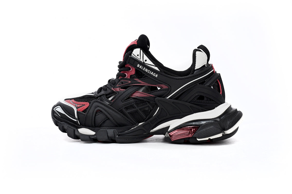 Balenciaga Track 2 0 Roșu Negru - prezentare produs