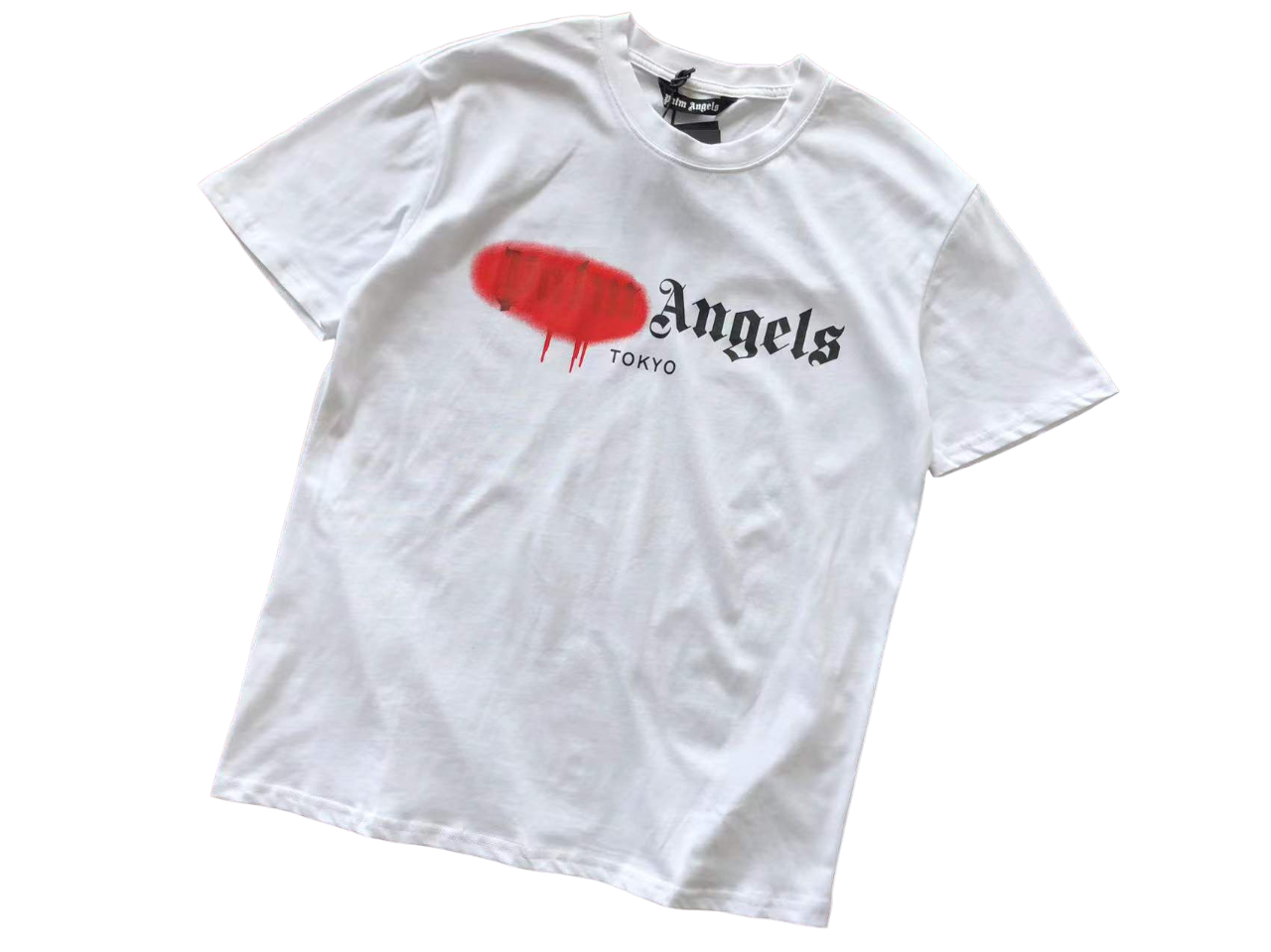Palm Angels Spray Paint T Cămașă - prezentare produs