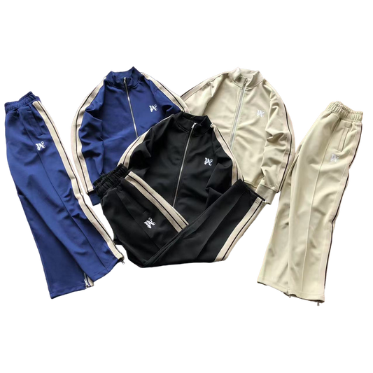 Palm Angels Trening Albastru Negru Crem - prezentare produs