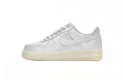 Clot X Nike Air Force Premium Alb Silk Pantofi sport - prezentare produs