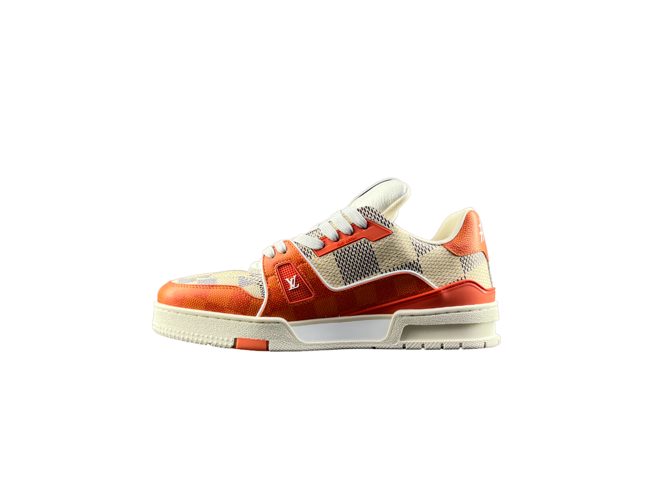 Louis Vuitton LV Trainers Portocaliu - prezentare produs