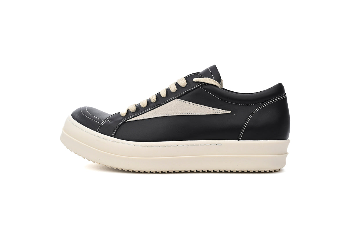 Rick Owens Gri Negru And Alb Piele - prezentare produs