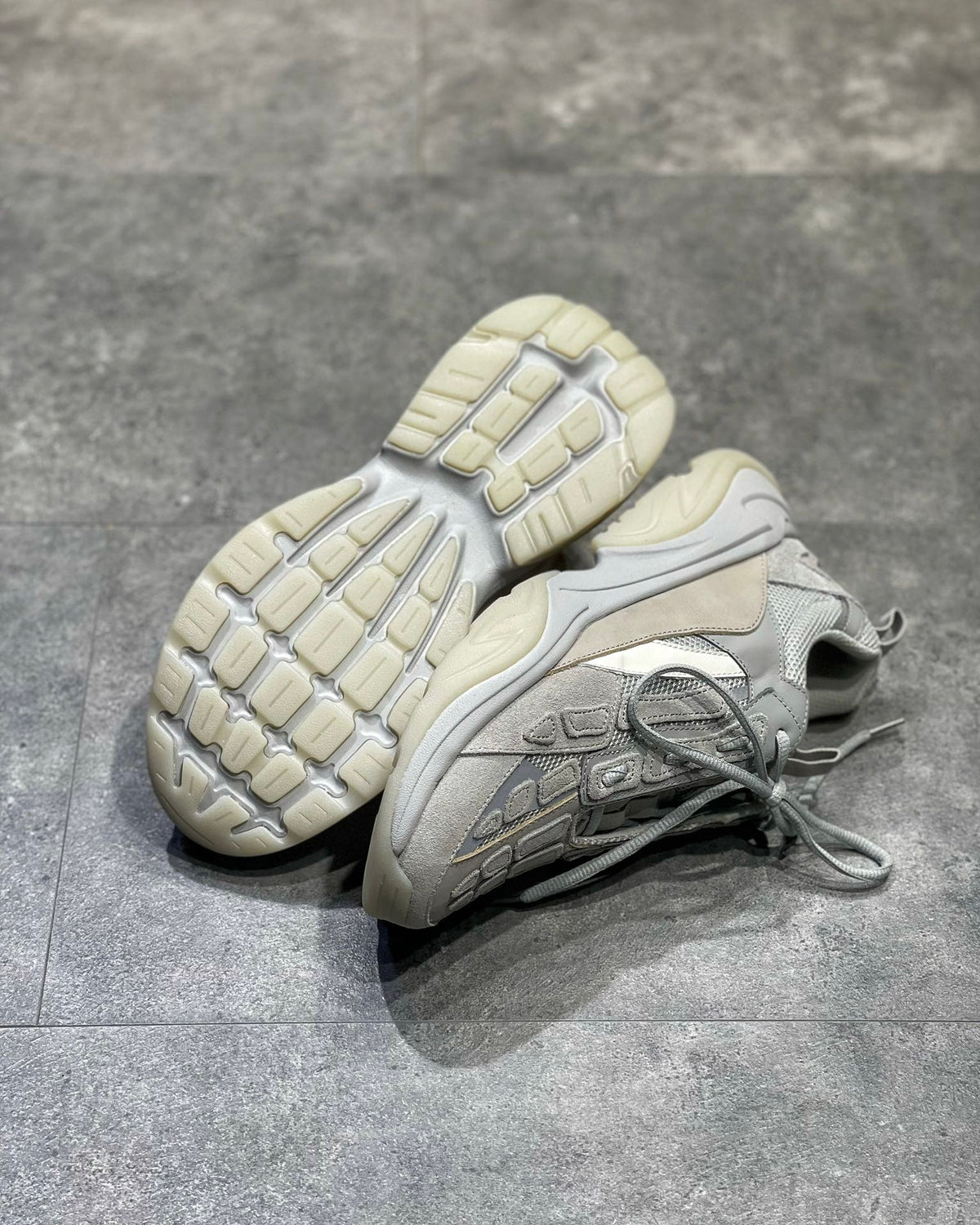 Amiri Skeleton Gri Pantofi sport - prezentare produs