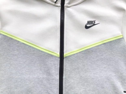 Nike Tech Fleece Alb Gri Fleece - prezentare produs