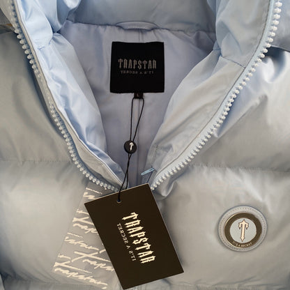 Trapstar Oversized Irongate Puffer Ice Albastru - prezentare produs