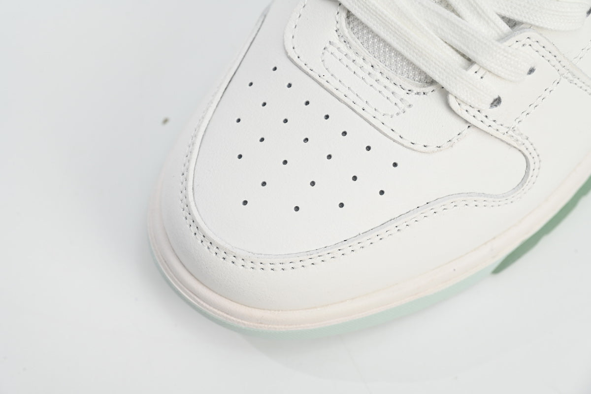 Off-White Off-White Out Of Office Light Verde Alb Pantofi sport - prezentare produs