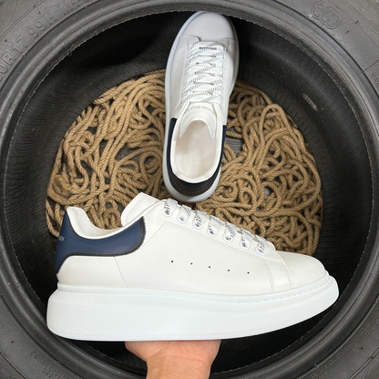 Alexander McQueen Bleumarin Albastru Piele - prezentare produs