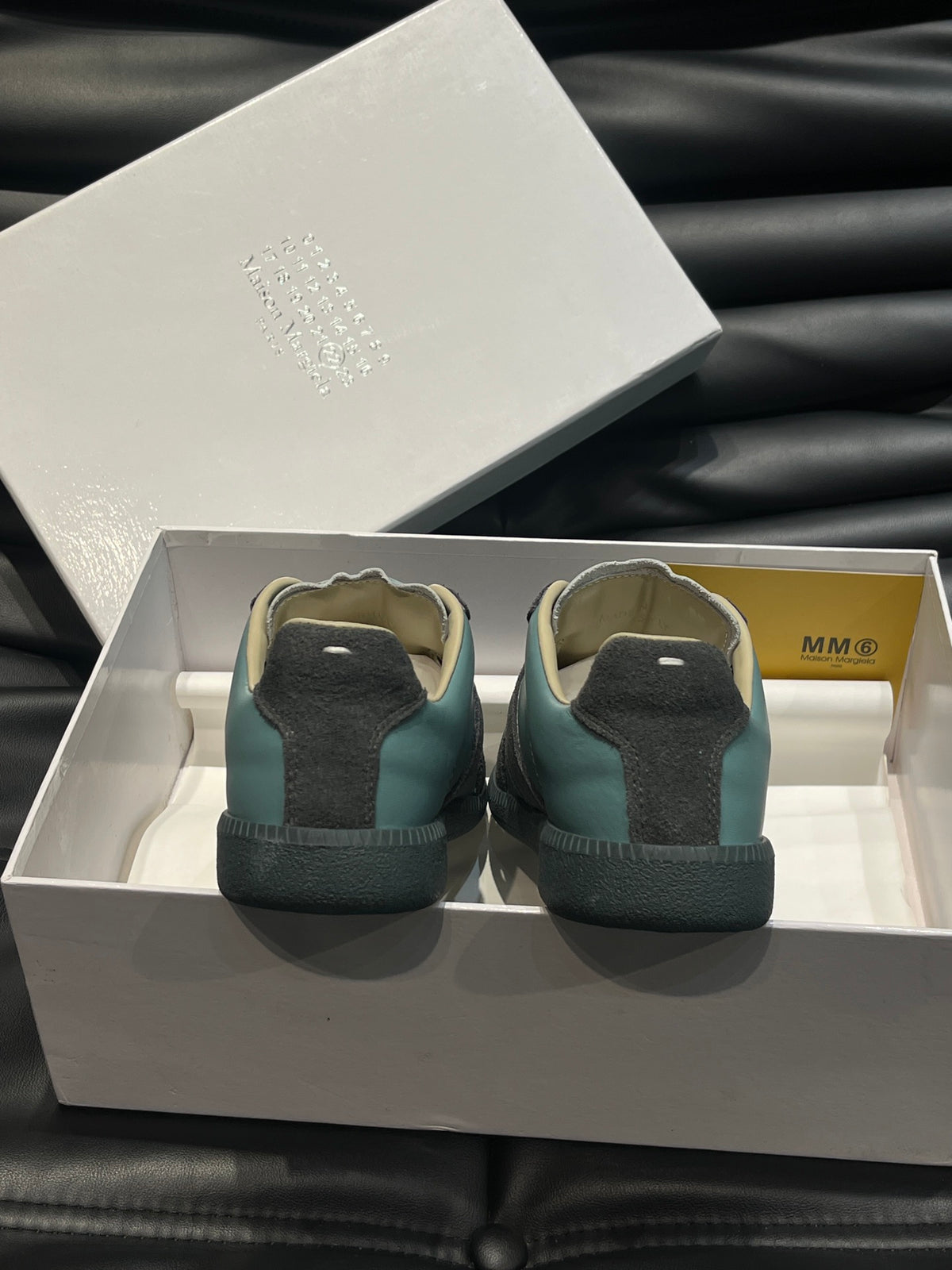 Maison Margiela Trainers Turquoise - prezentare produs
