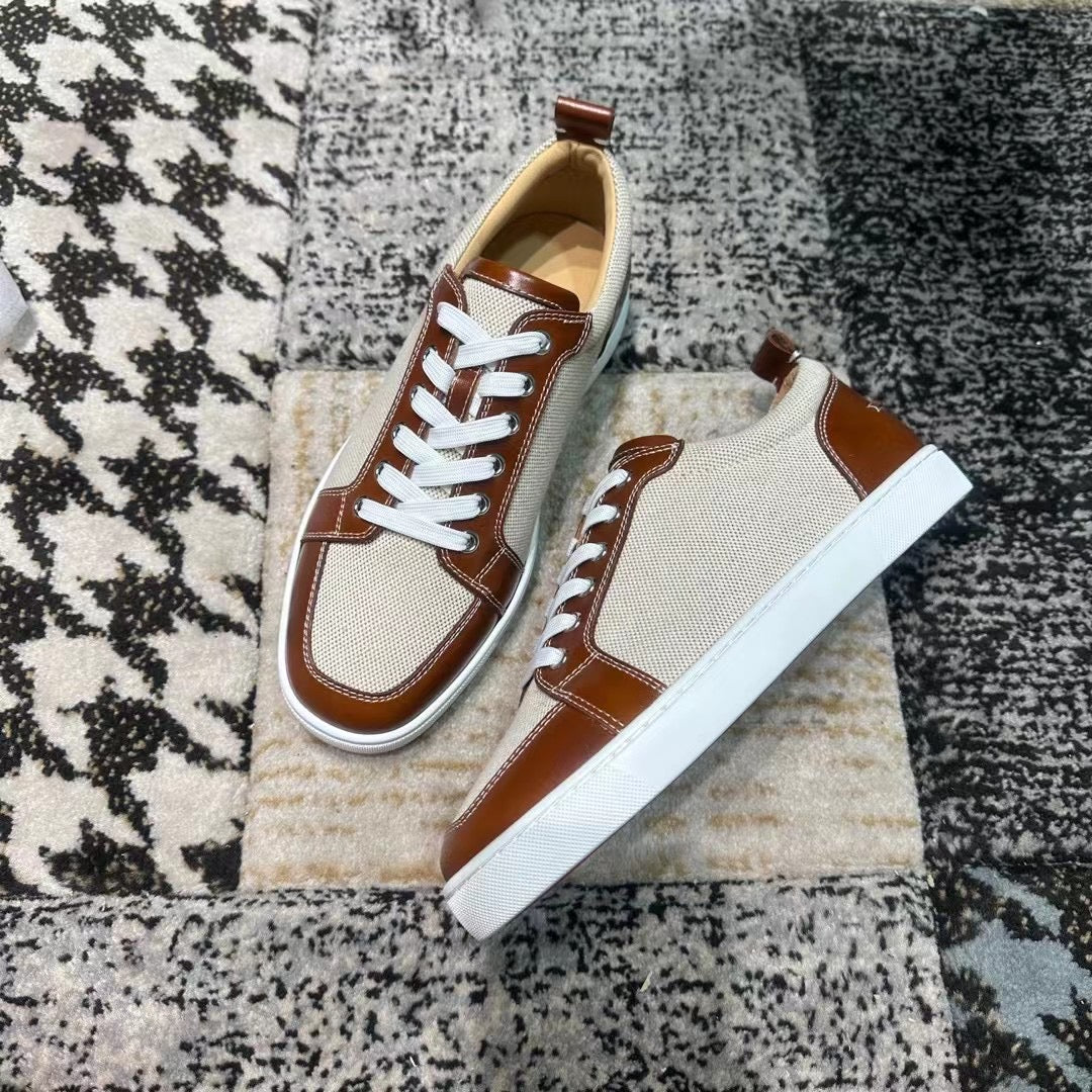 Christian Louboutin Clasic Maro Alb Low - prezentare produs