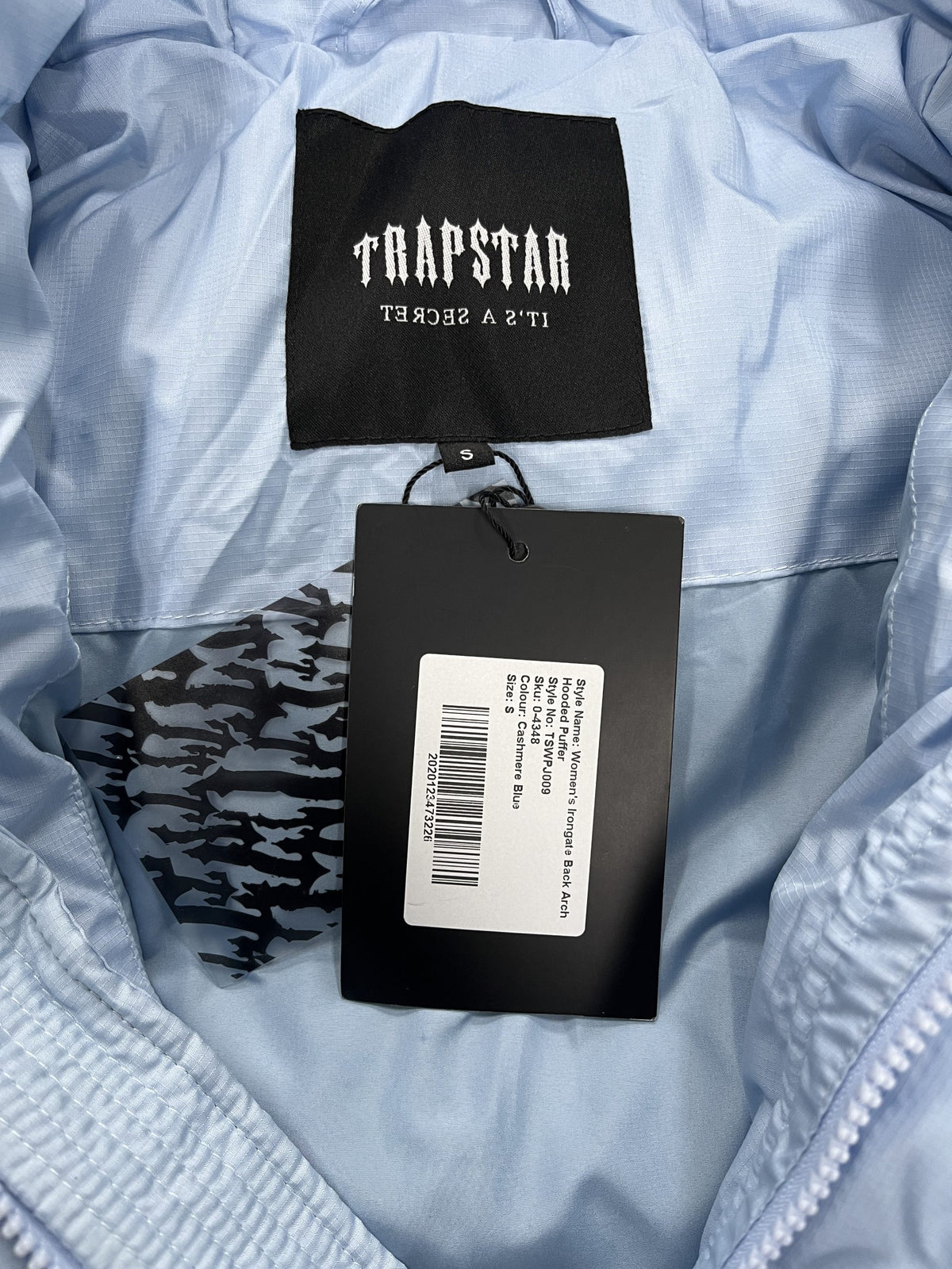Trapstar Women Decoded Puffer Baby Albastru Pantofi sport - prezentare produs