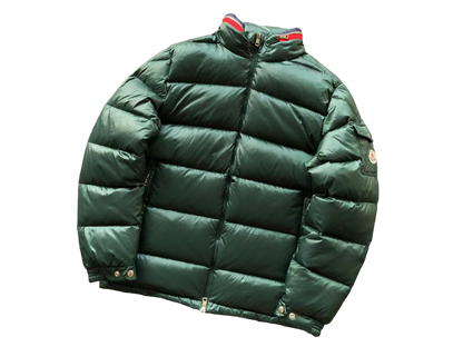 Moncler Geacă Negru Verde - prezentare produs
