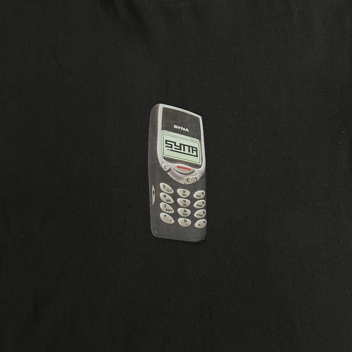 Syna Mobile Negru Tricou - prezentare produs