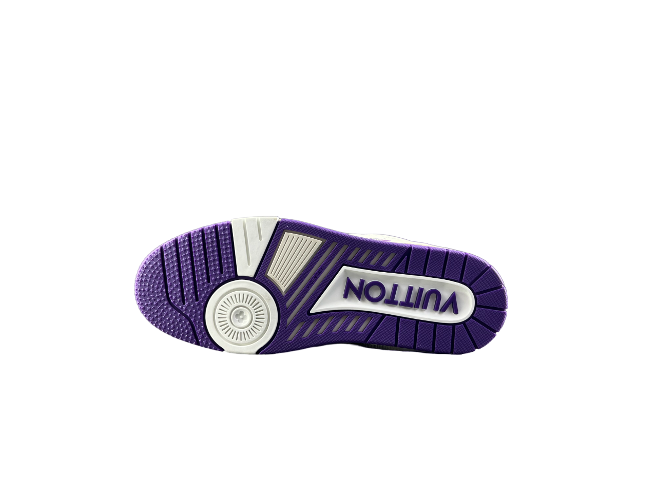 Louis Vuitton LV Trainers Alb Violet - prezentare produs