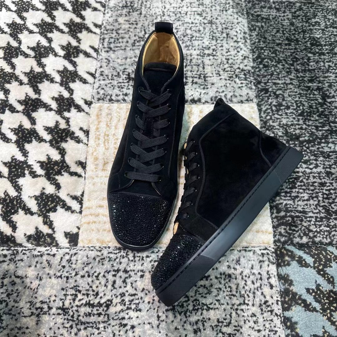 Christian Louboutin High Negru Diamonds - prezentare produs