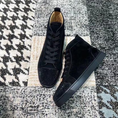 Christian Louboutin High Negru Diamonds - prezentare produs