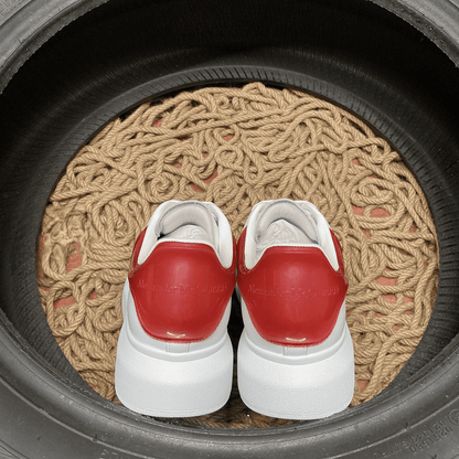 Alexander McQueen Roșu Rubber Pantofi sport - prezentare produs