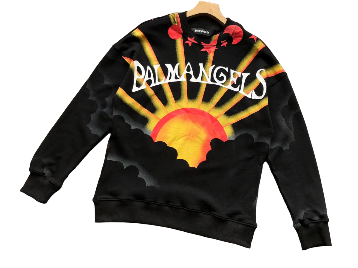 Palm Angels Sunrise Pulover - prezentare produs