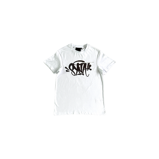 Syna Pixel Alb Tricou - prezentare produs