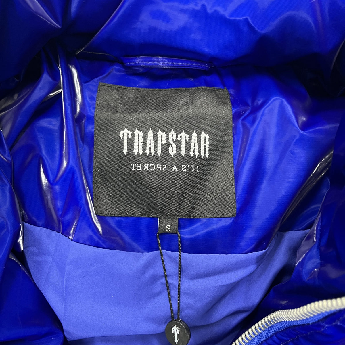Trapstar Albastru Glitter Geacă - prezentare produs
