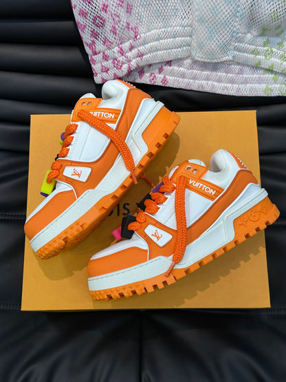 Louis Vuitton LV Pantofi sport Maxi Portocaliu - prezentare produs