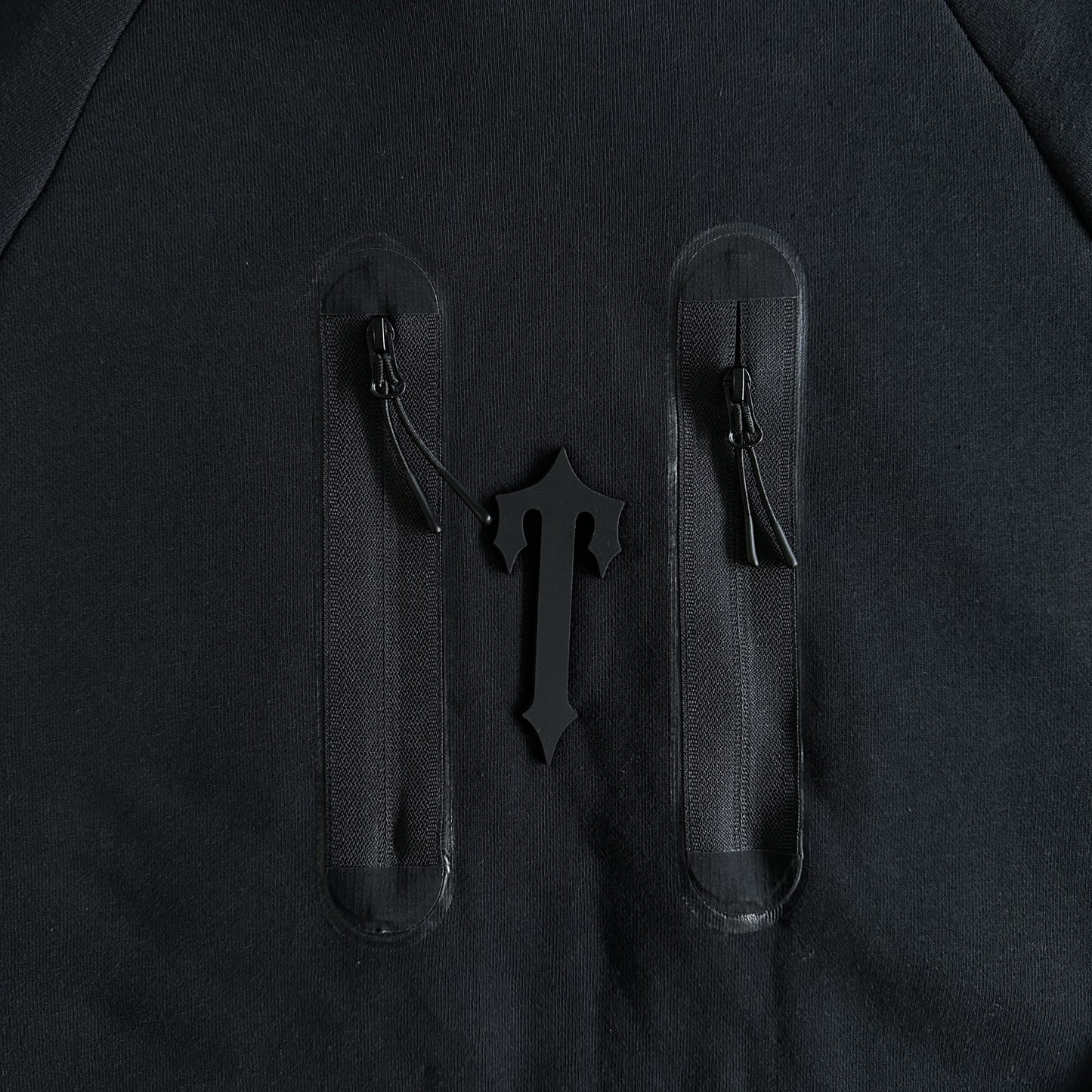 Trapstar Tech Zip Trening Albastru Negru - prezentare produs