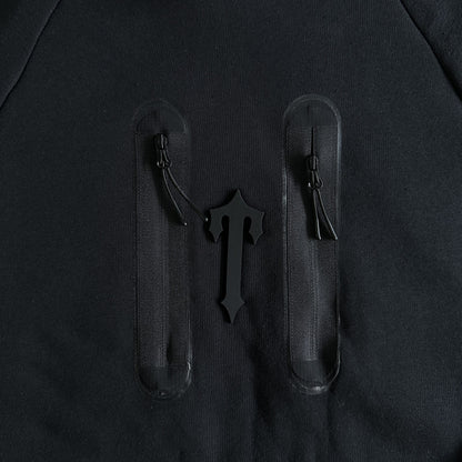 Trapstar Tech Zip Trening Albastru Negru - prezentare produs