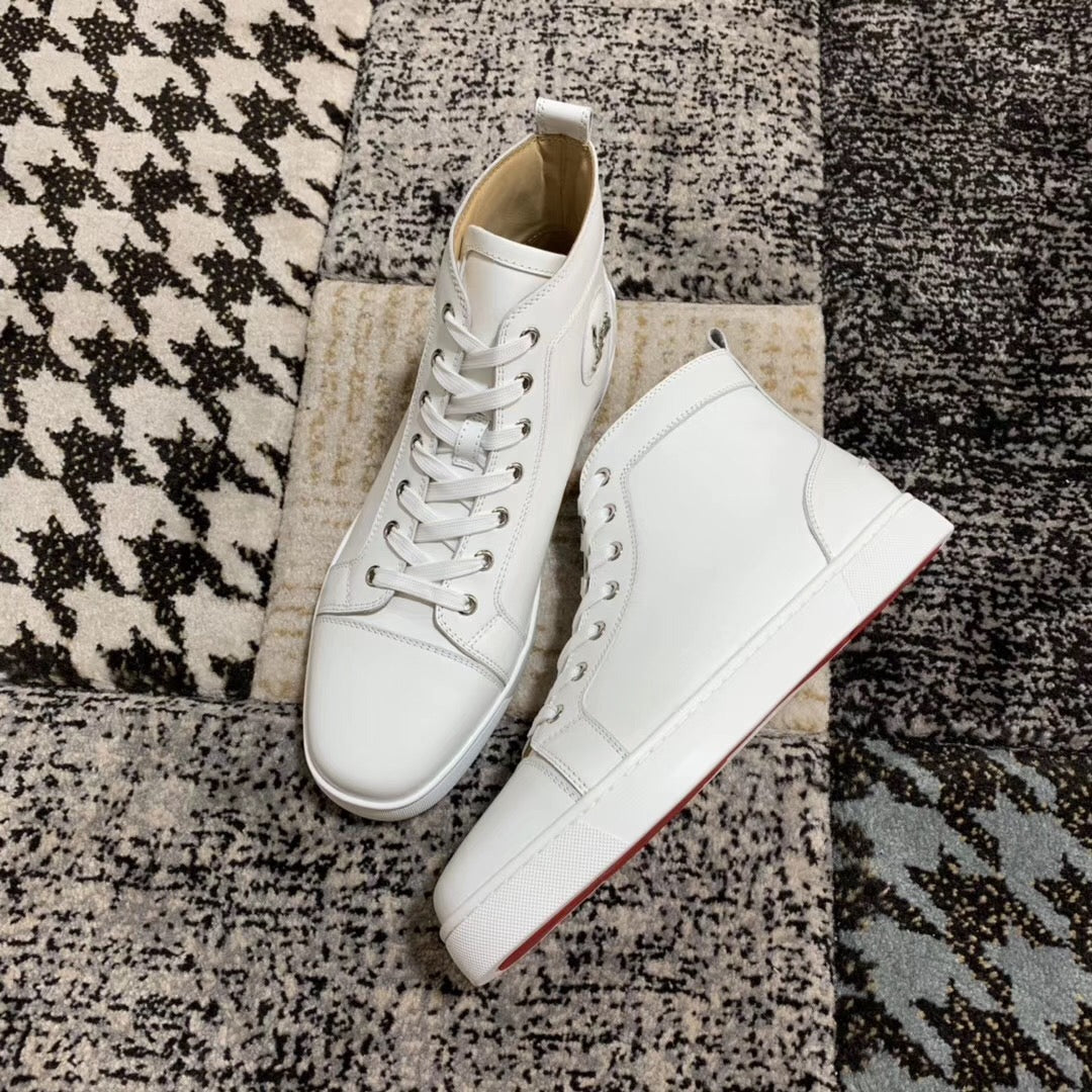 Christian Louboutin High Alb - prezentare produs