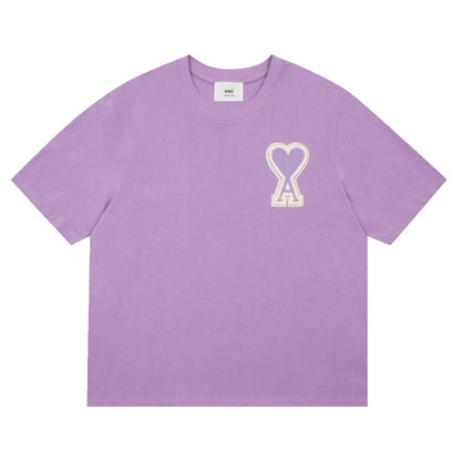 Ami Paris Tricou Violet - prezentare produs