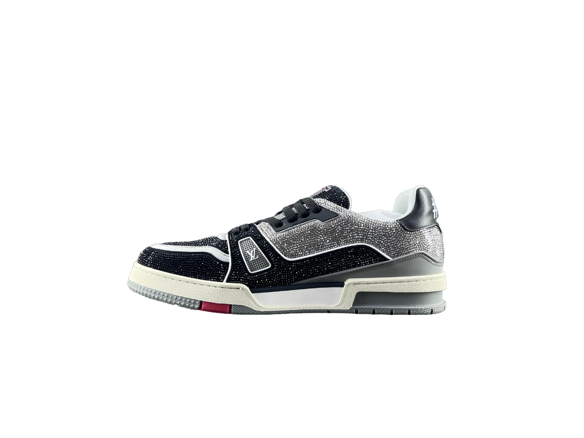 Louis Vuitton LV Trainers Negru Alb Diamonds Luxury Ediție - prezentare produs