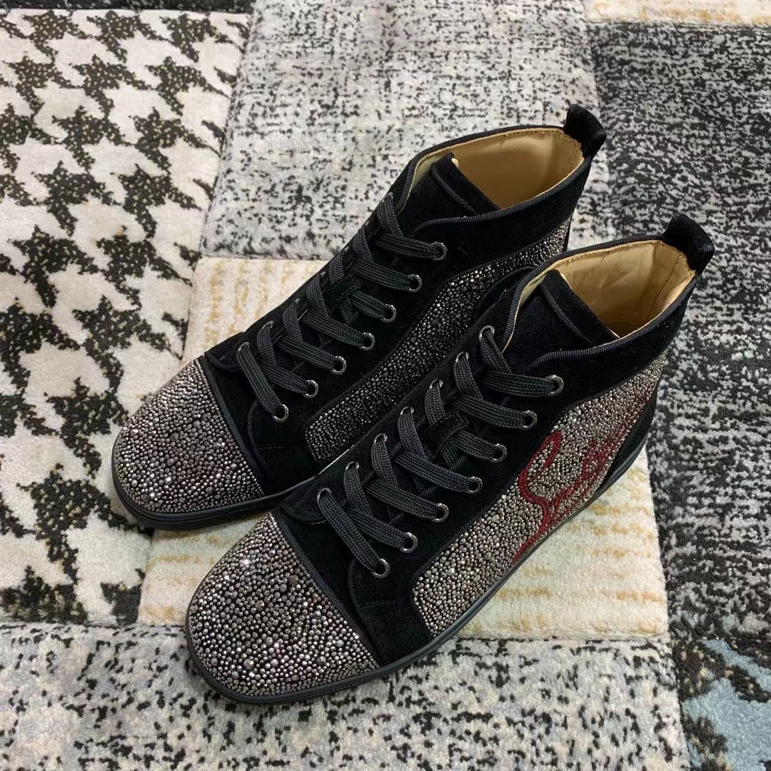 Christian Louboutin Diamonds Logo High - prezentare produs