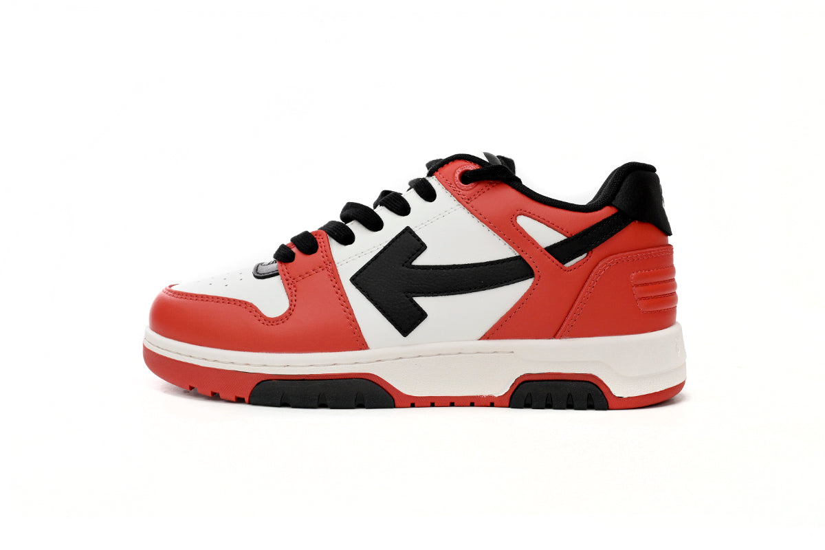 Off-White Off-White Out Of Office Alb Roșu And Negru Pantofi sport - prezentare produs