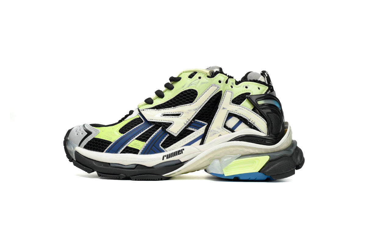 Balenciaga Runner Albastru Alb - prezentare produs