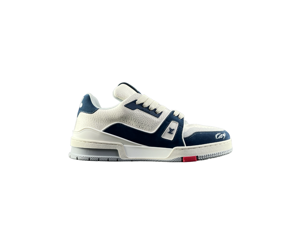 Louis Vuitton LV Pantofi sport Alb Albastru - prezentare produs