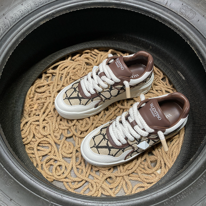 Valentino One Stud Negru Pantofi sport - prezentare produs