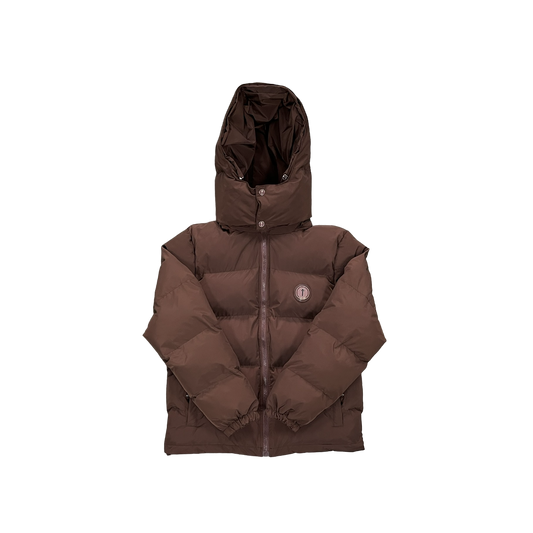 Trapstar Puffer Geacă Maro - prezentare produs