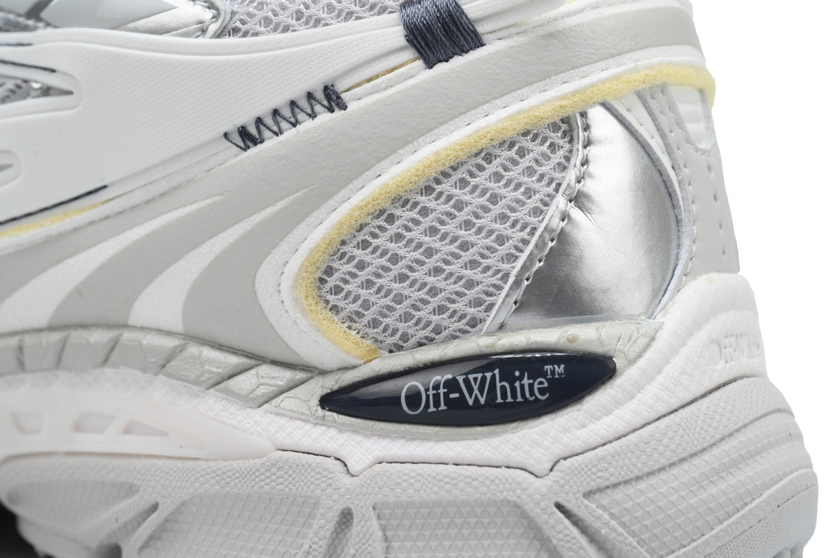 Off-White Off-White Be Right Back Argintiu Pantofi sport - prezentare produs