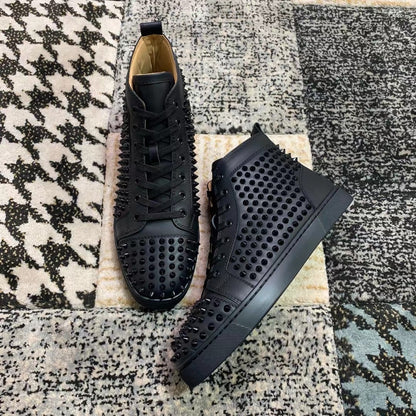 Christian Louboutin High Full Negru - prezentare produs