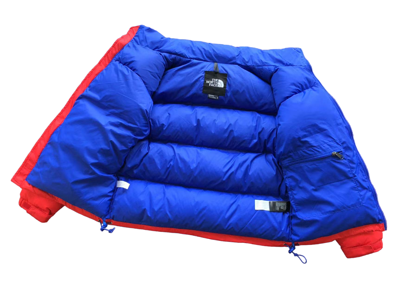 The North Face Nuptse Roșu Albastru Mega Discount Clothing - prezentare produs