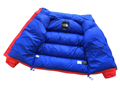 The North Face Nuptse Roșu Albastru Mega Discount Clothing - prezentare produs