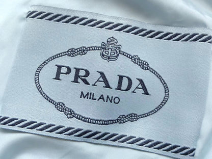 Prada Women Down Geacă Negru Alb - prezentare produs