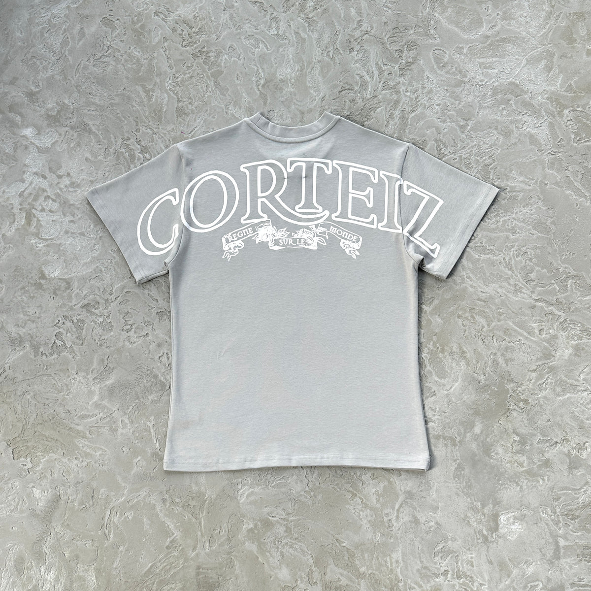 Corteiz Tricou New Colecție Gri - prezentare produs