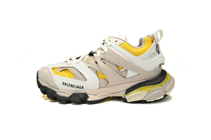 Balenciaga Track Alb Gri Galben - prezentare produs