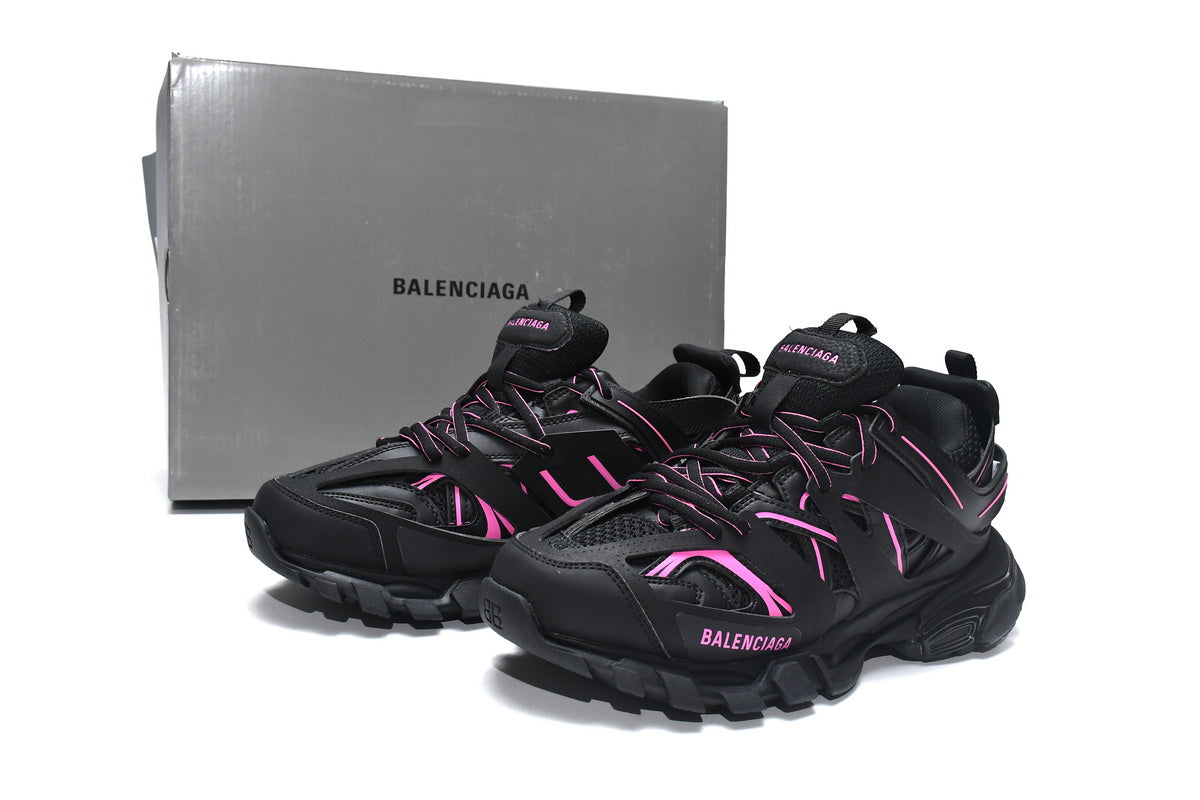 Balenciaga Track Negru Rose - prezentare produs