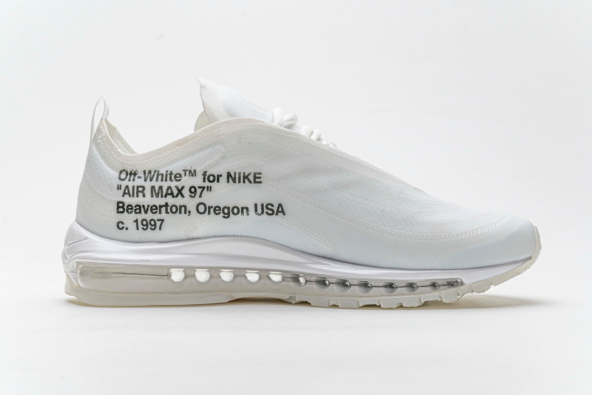 Off Alb X Nike Air Max 97 Alb Pantofi sport - prezentare produs