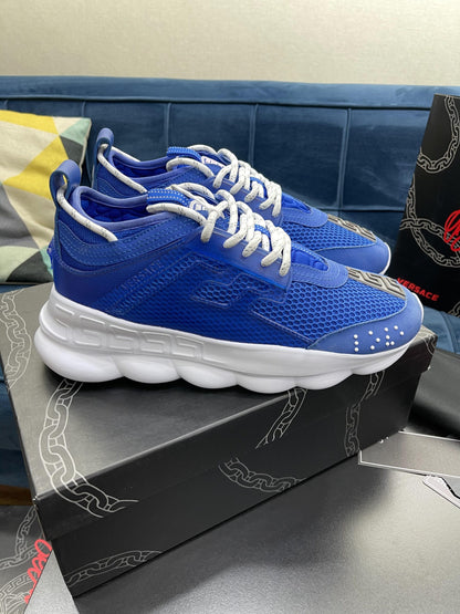 Versace Chain Reaction Full Albastru - prezentare produs