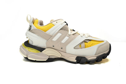 Balenciaga Track Alb Gri Galben - prezentare produs