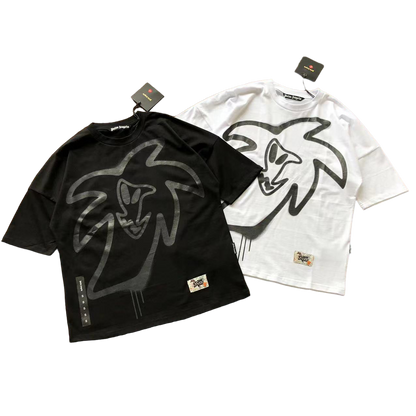 Palm Angels Graffiti Tricou - prezentare produs