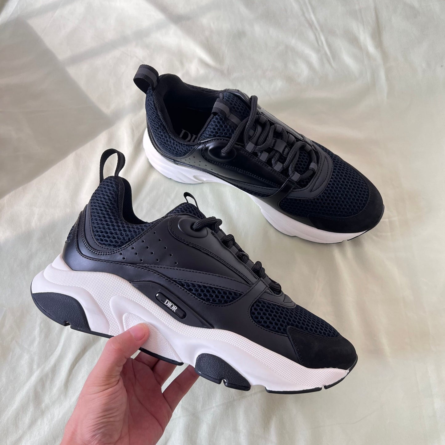 Dior B22 Negru Alb Pantofi sport - prezentare produs